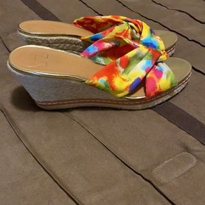 Colorful wedges